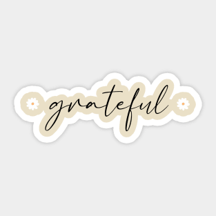 Grateful Sticker